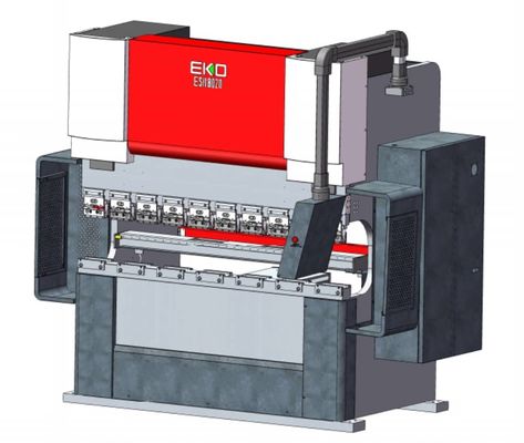 Schwanenhalswerkzeug 6-Achsen-40-Tonnen-Abkantpresse CNC-Blechbiegemaschine