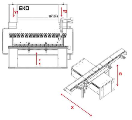 Eko Wc67k Press Brake Sheet Metal Folding Machine 80t 2500