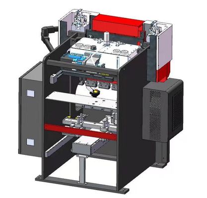 50 Ton 1500mm CNC Hydraulic Press Metal Brake With STEP System