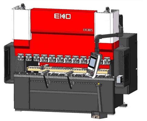 hydraulic 80 ton 2500mm cnc control press brake sheet metal processing with STEP system bending machine  EHC8025