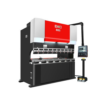 125 Tons Brake Pad Press Hydraulic Piston 6 Axis CNC Press Brake