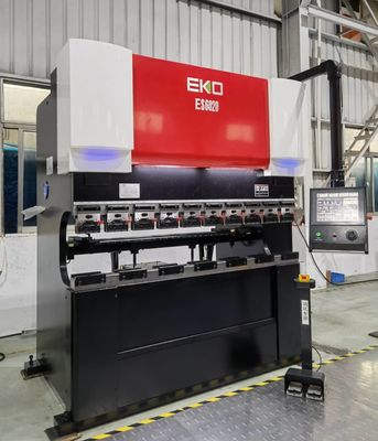 125 Tons Brake Pad Press Hydraulic Piston 6 Axis CNC Press Brake