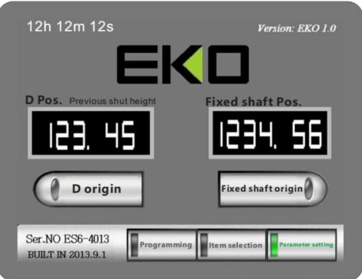 2022 Hot-sale Electric Press Brake EKO Brand Hot Sale New Design Heavy Duty CNC Electric Press Brake ES1253