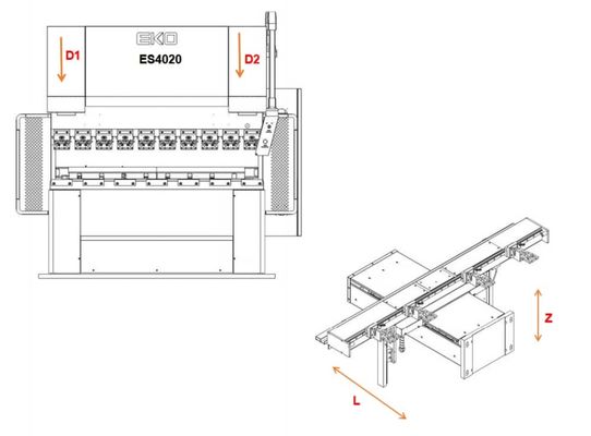 Wila Tooling System Hydraulic Press Brake Automatic Bar Bender 40T/2000mm
