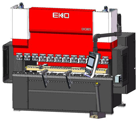 125T/3200 6+1 Axis Manual Bending Machine CNC Press Brake EHC8025