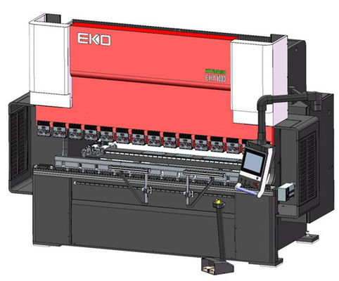 125T/3200 4+1 Axis CNC Hydraulic Sheet Metal Press Brake For Metal Processing