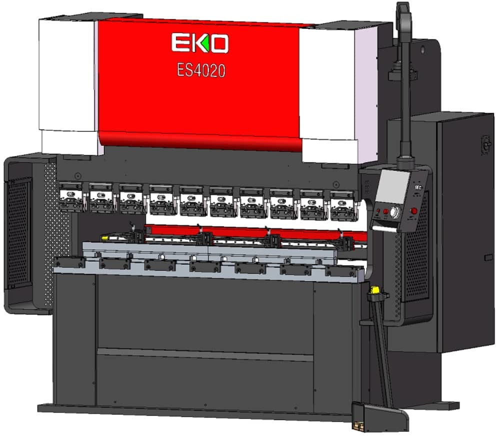 67y 100t/3200 Servo Press Brake Back Gauge NC Hydraulic Press Brake